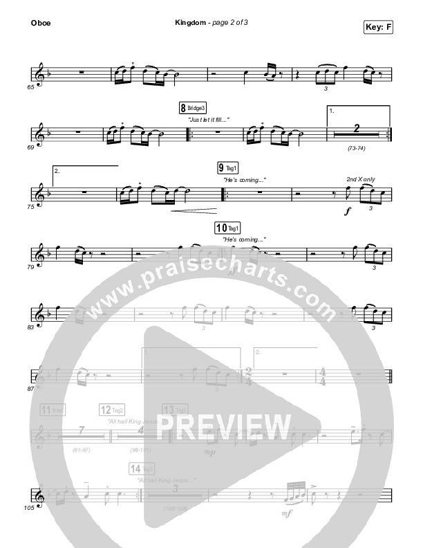 Kingdom Oboe (Maverick City Music / Kirk Franklin / Naomi Raine / Chandler Moore)