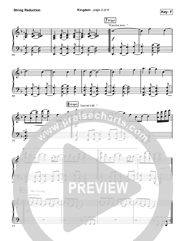 Kingdom String Reduction (Maverick City Music / Kirk Franklin / Naomi Raine / Chandler Moore)