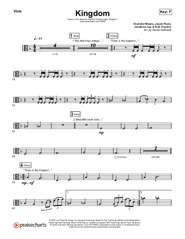 Kingdom Viola (Maverick City Music / Kirk Franklin / Naomi Raine / Chandler Moore)
