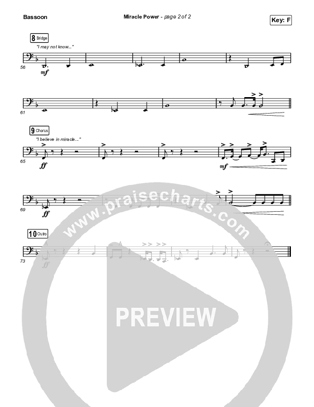 Miracle Power Bassoon (We The Kingdom)