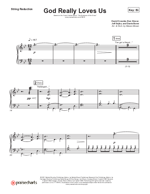 God Really Loves Us String Reduction (Travis Cottrell / Hannah Kerr)