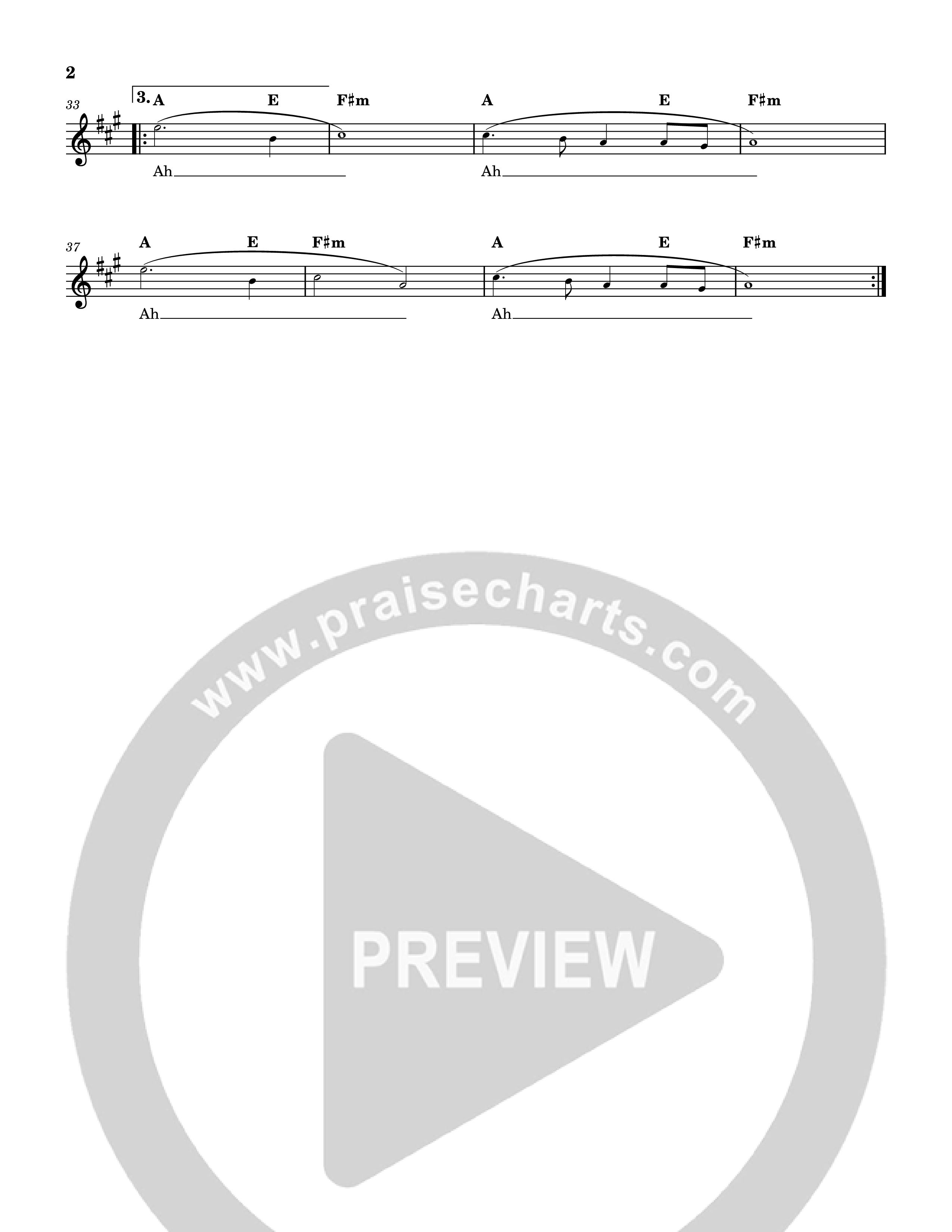 All Glory Laud And Honor Lead Sheet Melody (Reawaken Hymns)