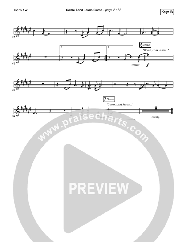 Come Lord Jesus Come Brass Pack (The Worship Initiative / Shane & Shane / Aaron Williams / Davy Flowers)