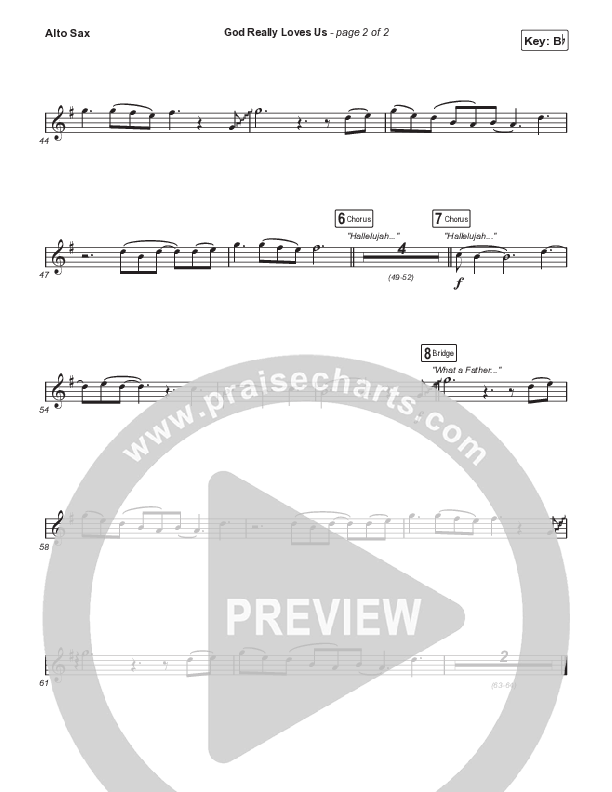 God Really Loves Us (Choral Anthem SATB) Sax Pack (Travis Cottrell / Hannah Kerr / Arr. Travis Cottrell)