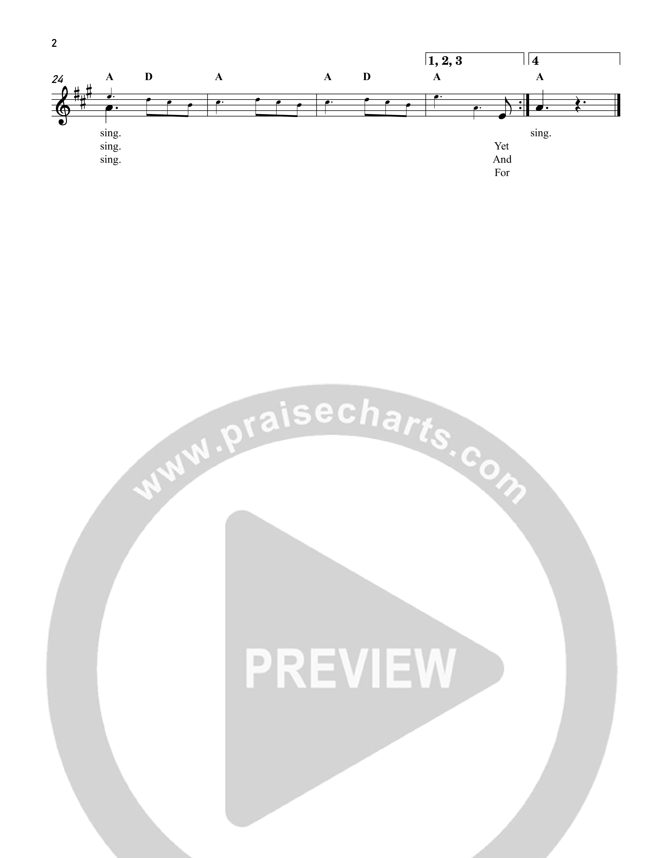 It Came Upon The Midnight Clear Lead Sheet Melody (Reawaken Hymns)