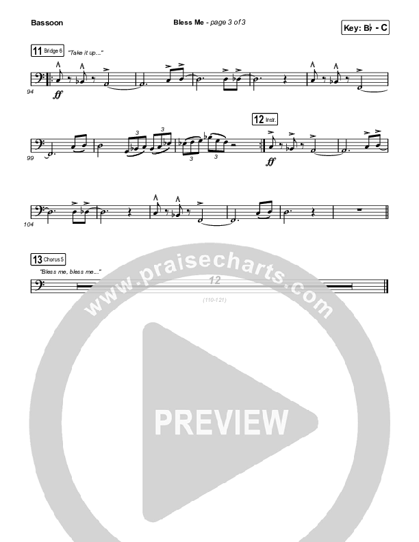 Bless Me Bassoon (Kirk Franklin / Maverick City Music)