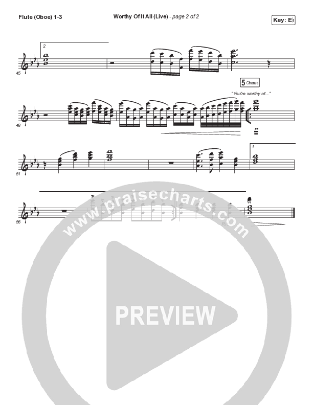 Worthy Of It All (Choral Anthem SATB) Wind Pack (CeCe Winans / Arr. Mason Brown)