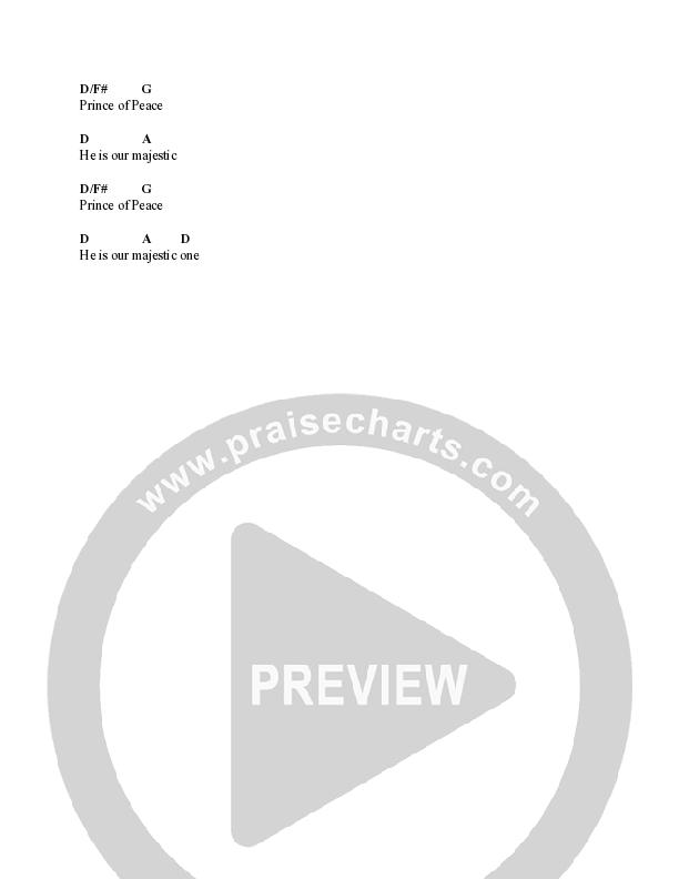Majestic One Chord Chart (Katy Weirich)