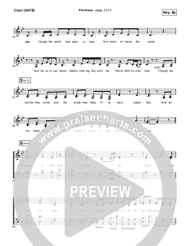 Promises (Radio) Choir Sheet (SATB) (Maverick City Music / Joe L. Barnes / Naomi Raine)