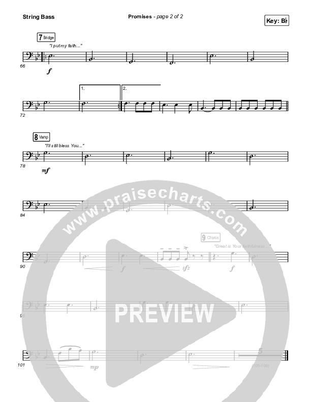 Promises (Radio) Double Bass (Maverick City Music / Joe L. Barnes / Naomi Raine)