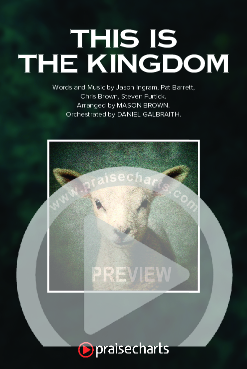 This Is The Kingdom (Choral Anthem SATB) Octavo Cover Sheet (Elevation Worship / Pat Barrett / Arr. Mason Brown)