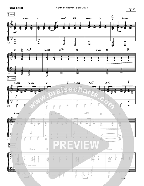 Hymn Of Heaven (Sing It Now SATB) Piano Sheet (Phil Wickham / Arr. Luke Gambill)