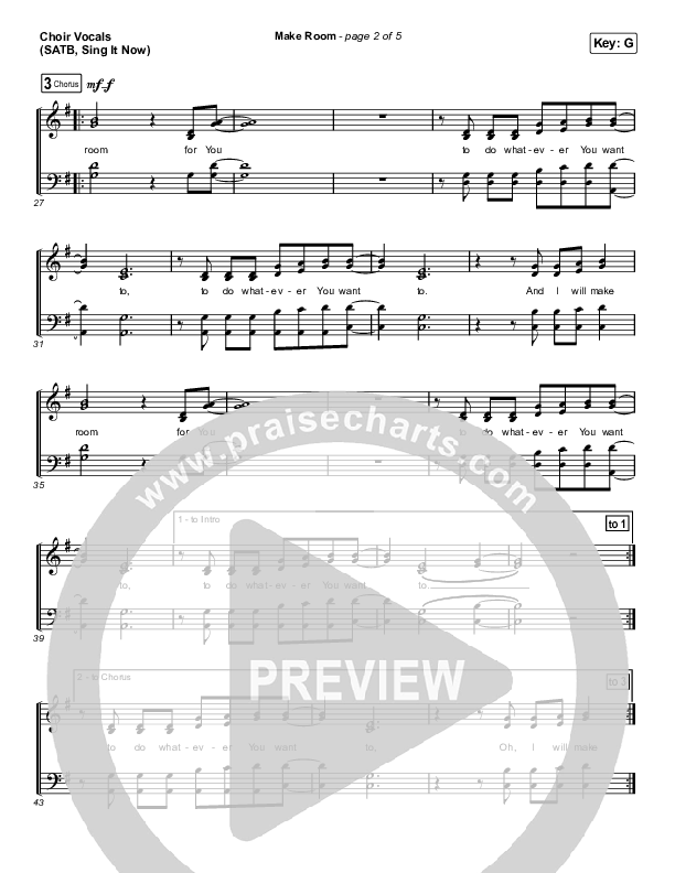 Make Room (Sing It Now SATB) Choir Sheet (SATB) (Community Music / Arr. Luke Gambill)