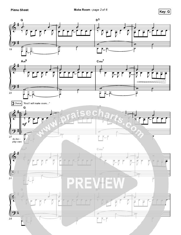 Make Room (Sing It Now SATB) Piano Sheet (Community Music / Arr. Luke Gambill)