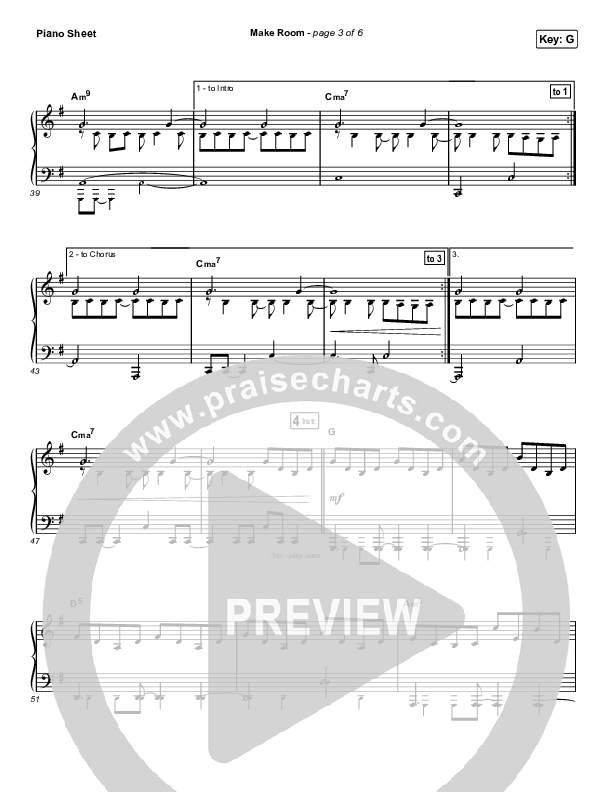 Make Room (Sing It Now SATB) Piano Sheet (Community Music / Arr. Luke Gambill)