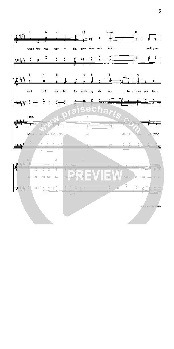 God Kept His Promise Lead Sheet (The Steeles)