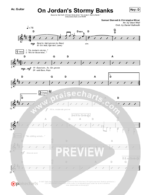 On Jordan's Stormy Banks Rhythm Pack (Keith & Kristyn Getty)