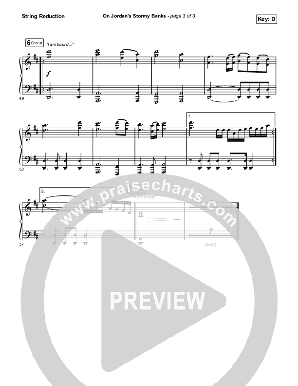 On Jordan's Stormy Banks String Reduction (Keith & Kristyn Getty)