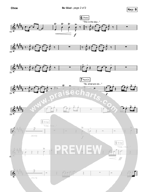 Be Glad Oboe (Cody Carnes)