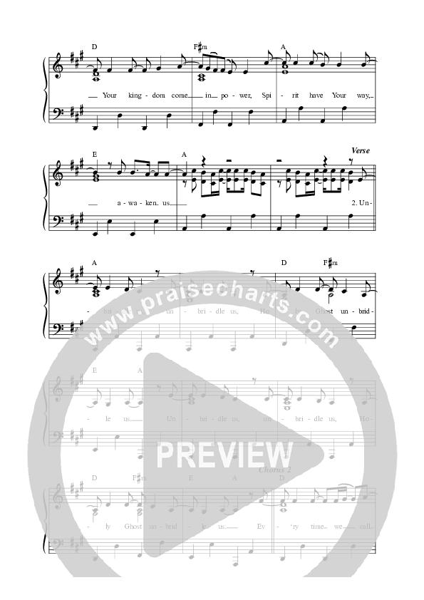 Awaken Us Lead Sheet (SAT) (Vineyard UK)