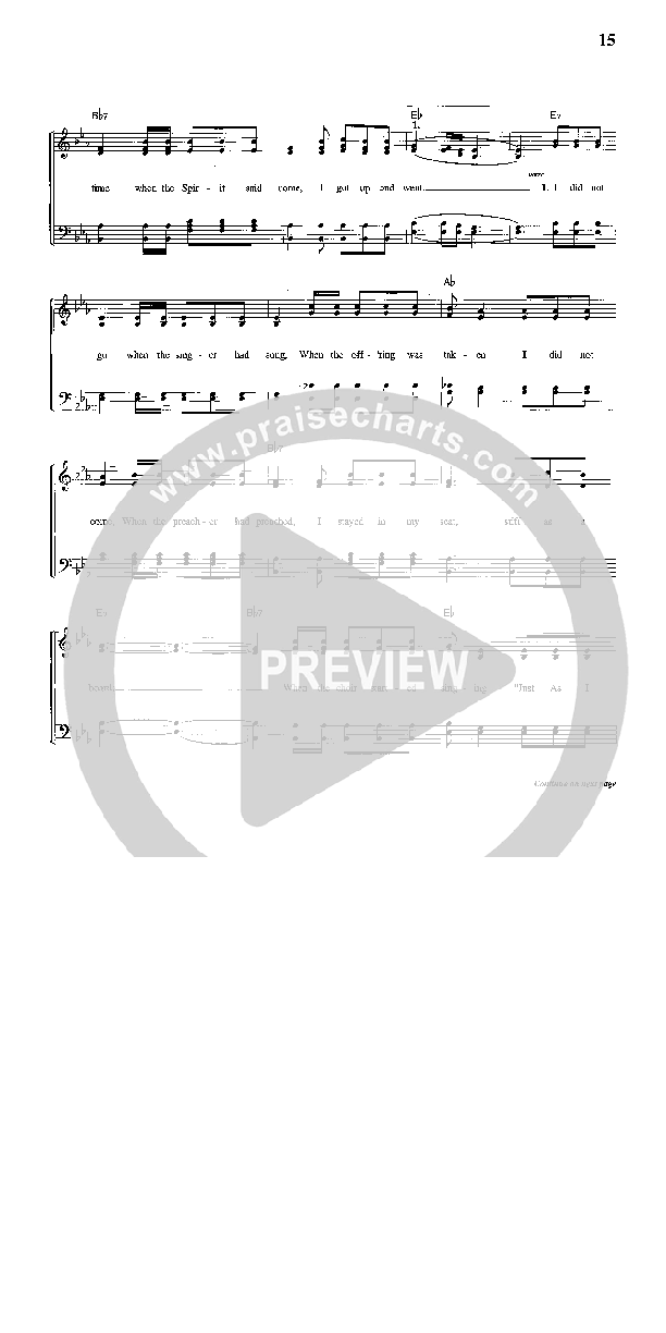 I Got Up And Went Lead Sheet (The Steeles)