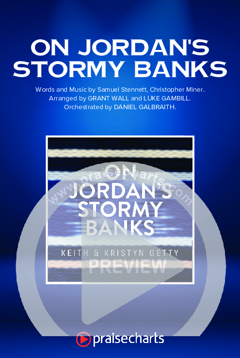 On Jordan's Stormy Banks (Choral Anthem SATB) Octavo Cover Sheet (Keith & Kristyn Getty / Arr. Luke Gambill)