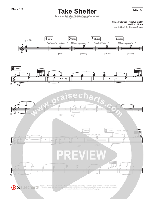 Take Shelter Wind Pack (Keith & Kristyn Getty / Skye Peterson)