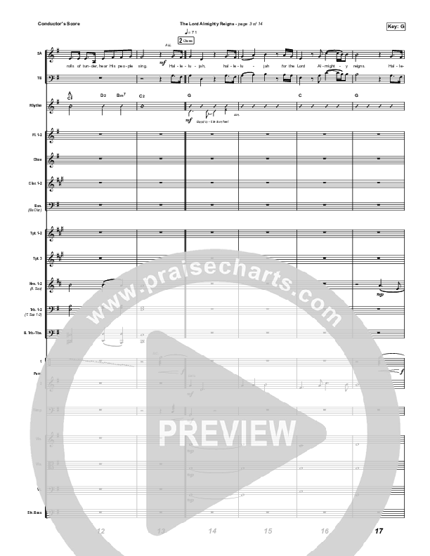 The Lord Almighty Reigns Orchestration (Keith & Kristyn Getty)