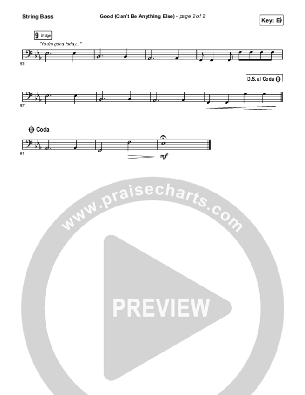 Good (Can't Be Anything Else) Double Bass (Cody Carnes)