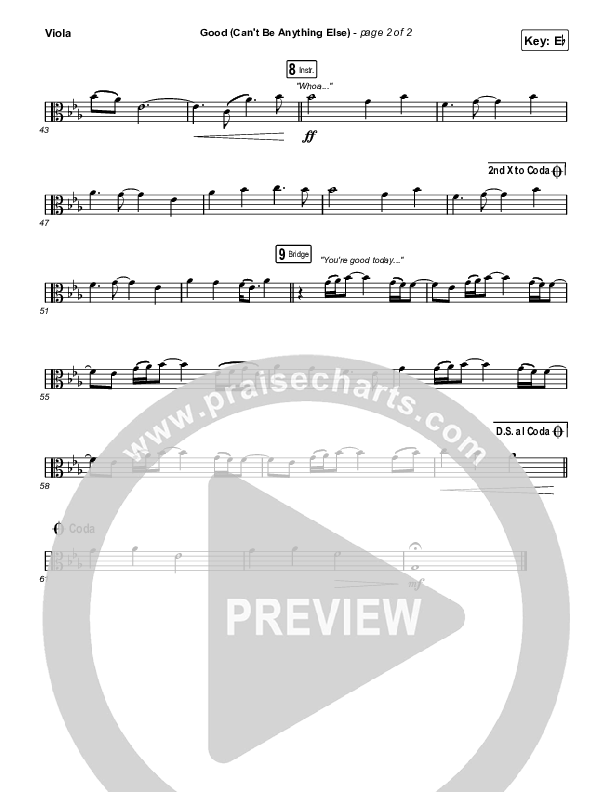 Good (Can't Be Anything Else) Viola (Cody Carnes)