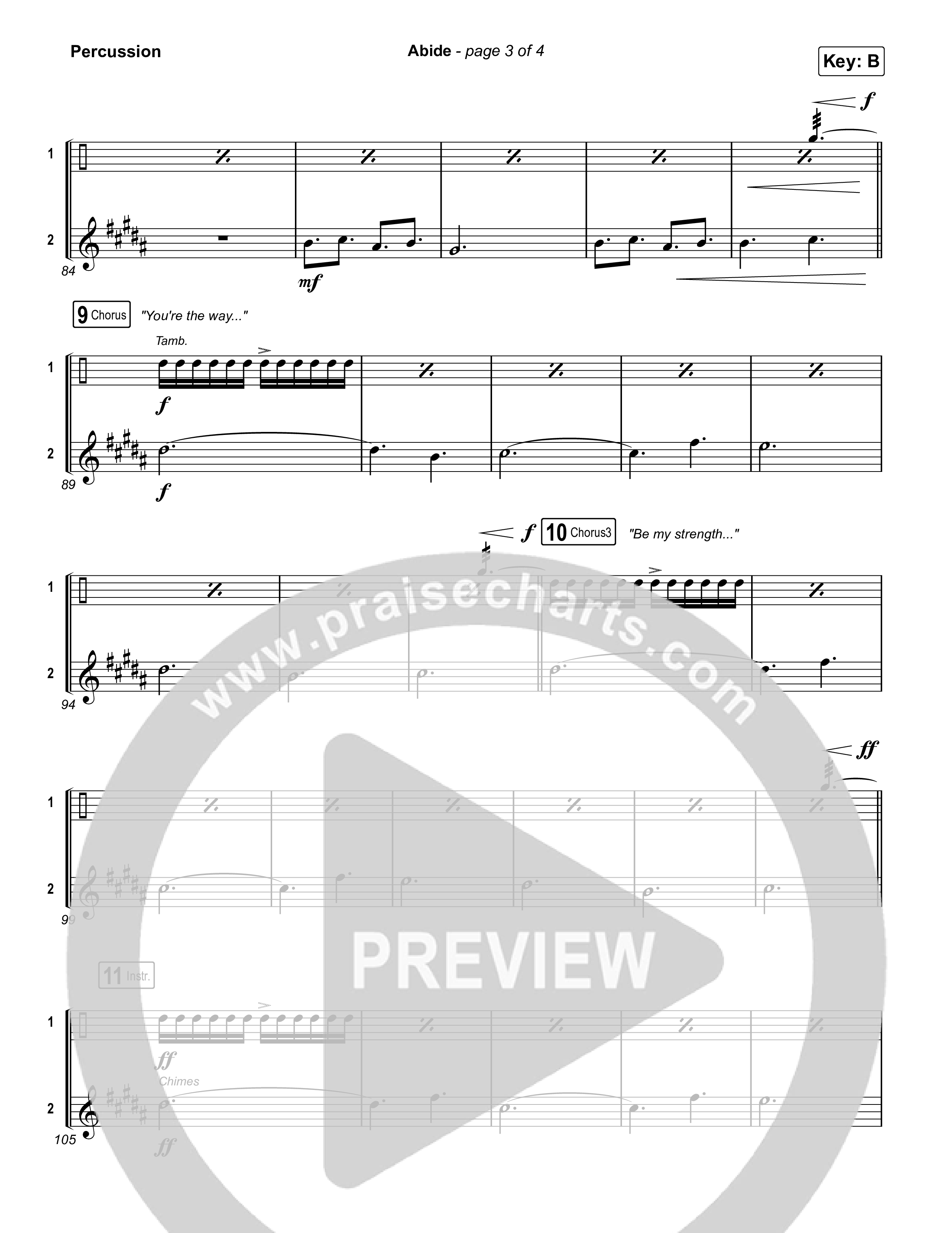 Abide (Live) Percussion (Aaron Williams / Aaron Keyes)