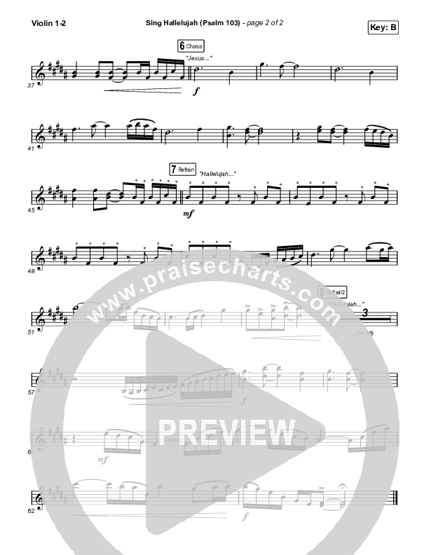 Sing Hallelujah (Psalm 103) String Pack (Kingdom Kids / Shane & Shane)