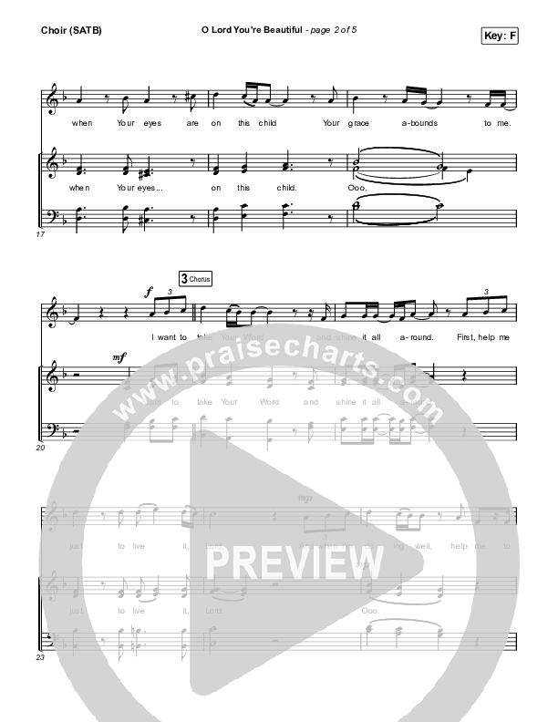 The Blessing (Choral Anthem SATB) Chords & Lyrics (Cody Carnes / Kari Jobe / Elevation Worship / Arr. Luke Gambill)