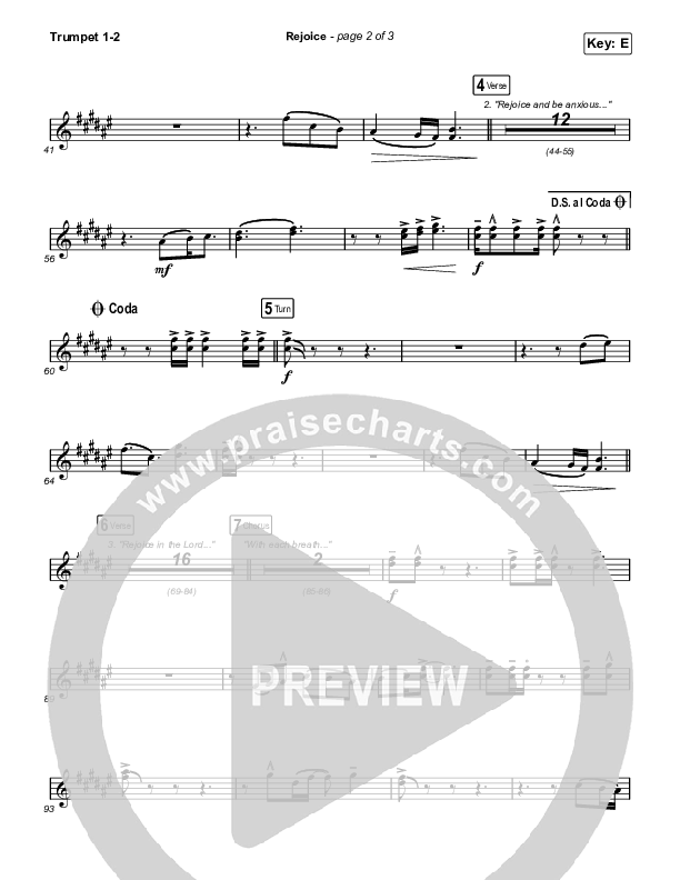 Rejoice Trumpet 1,2 (Keith & Kristyn Getty / Rend Collective)