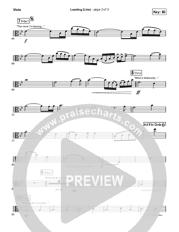 Leaning (Live) Viola (Matt Maher / Lizzie Morgan)