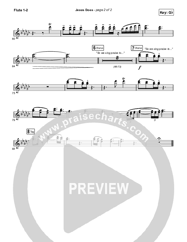 Jesus Does Flute 1,2 (We The Kingdom)