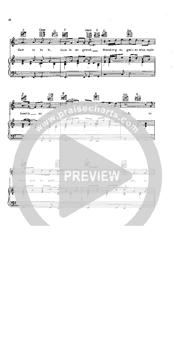 Love Is So Beautiful Lead Sheet ()