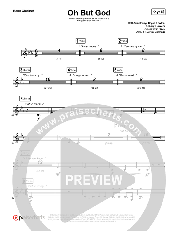 Oh But God Bass Clarinet (Davy Flowers)