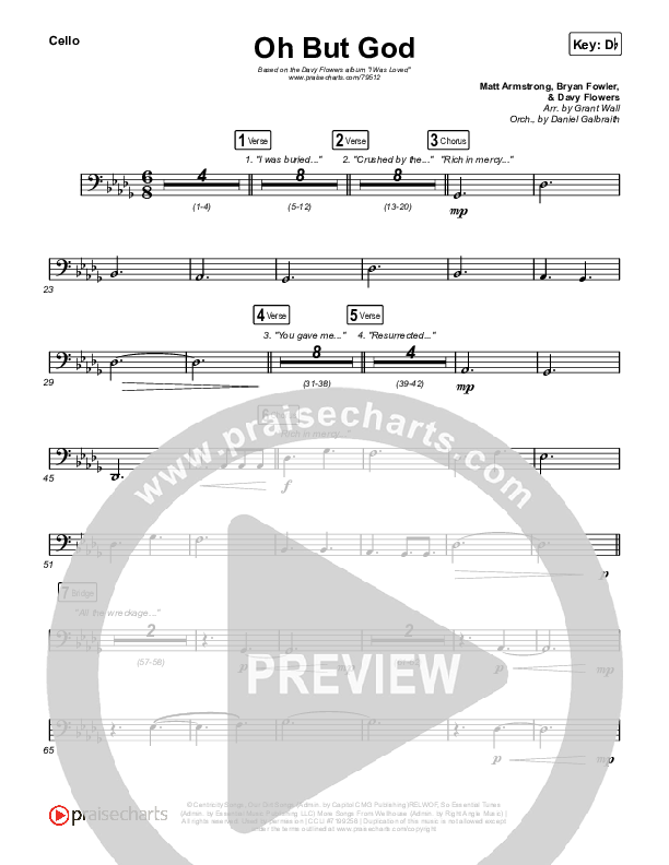 Oh But God Cello (Davy Flowers)