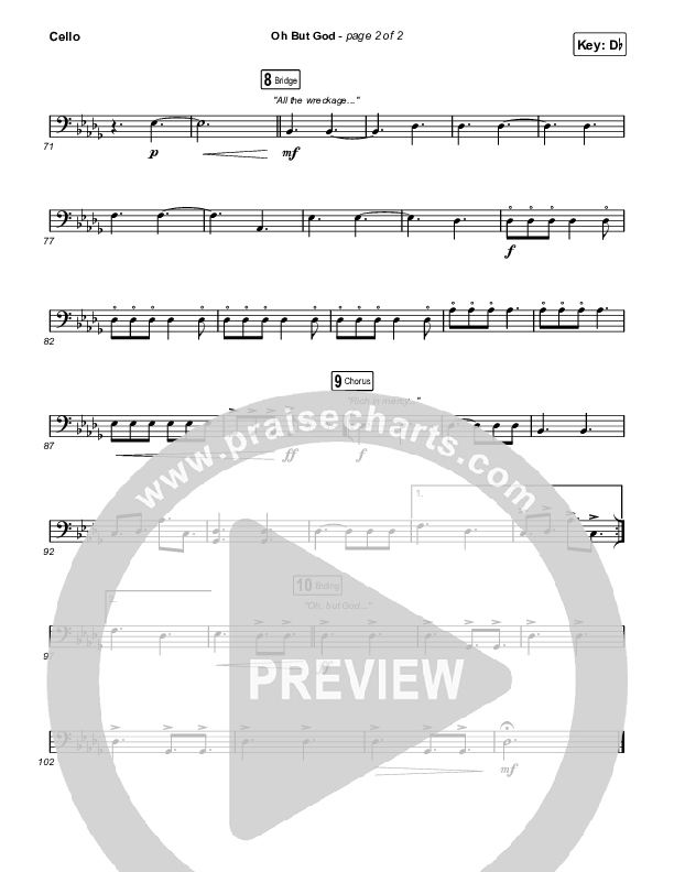 Oh But God Cello (Davy Flowers)