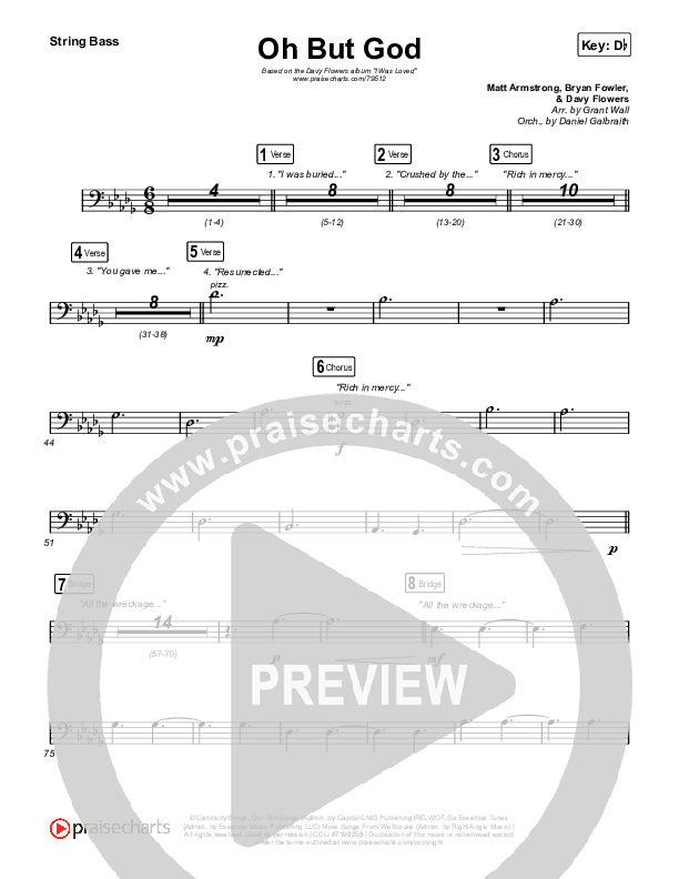 Oh But God Double Bass (Davy Flowers)