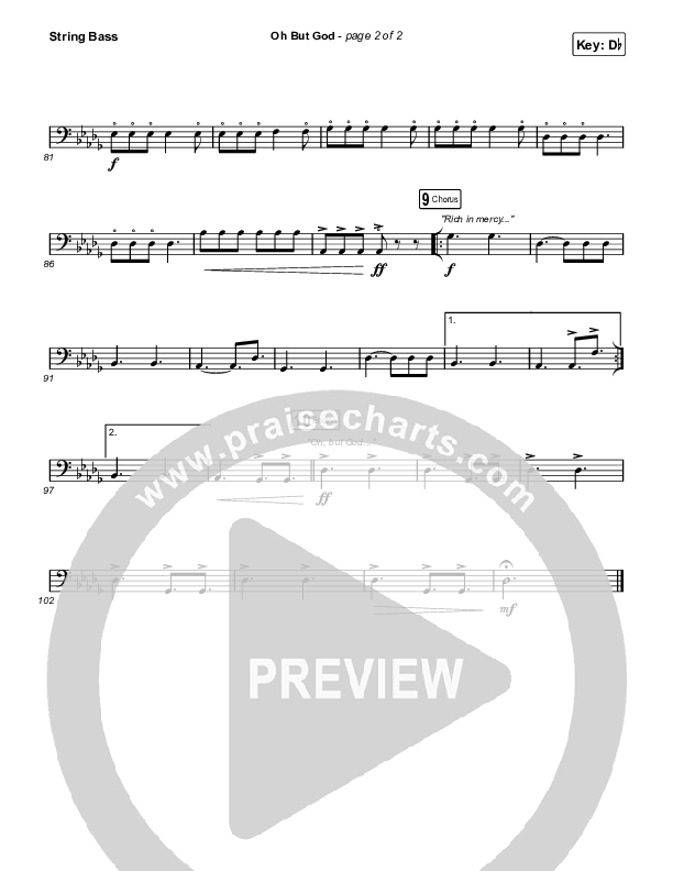 Oh But God Double Bass (Davy Flowers)