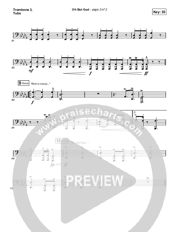 Oh But God Trombone 3/Tuba (Davy Flowers)