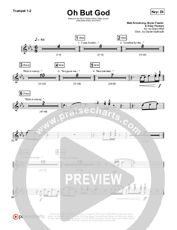 Oh But God Trumpet 1,2 (Davy Flowers)