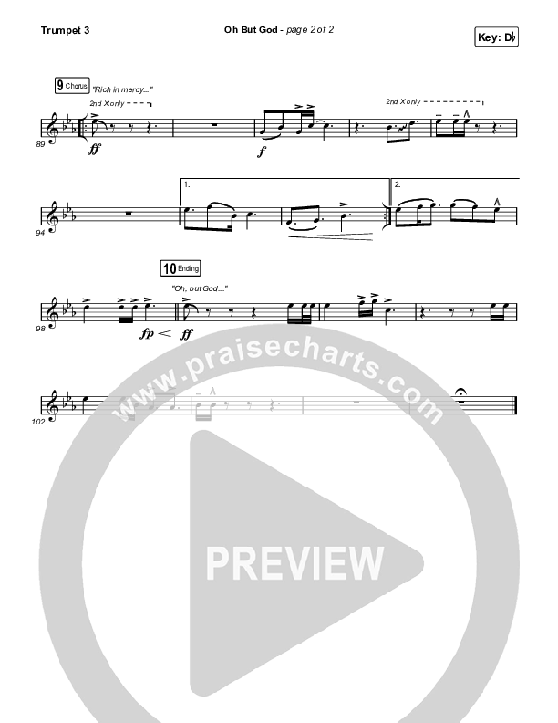 Oh But God Trumpet 3 (Davy Flowers)