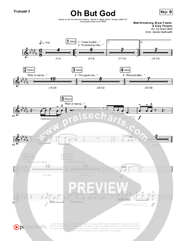 Oh But God Trumpet 3 (Shane & Shane / The Worship Initiative)