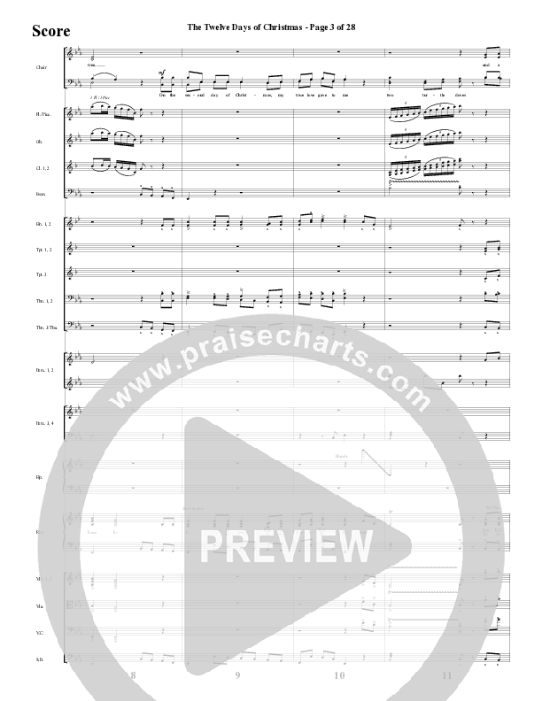 Fa La La La La (13 Song Collection) Song 4 (Orchestration) (Word Music Choral)