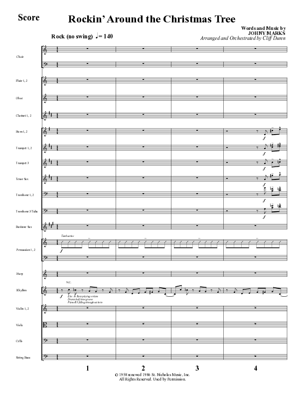 Fa La La La La (13 Song Collection) Song 8 (Orchestration) (Word Music Choral)