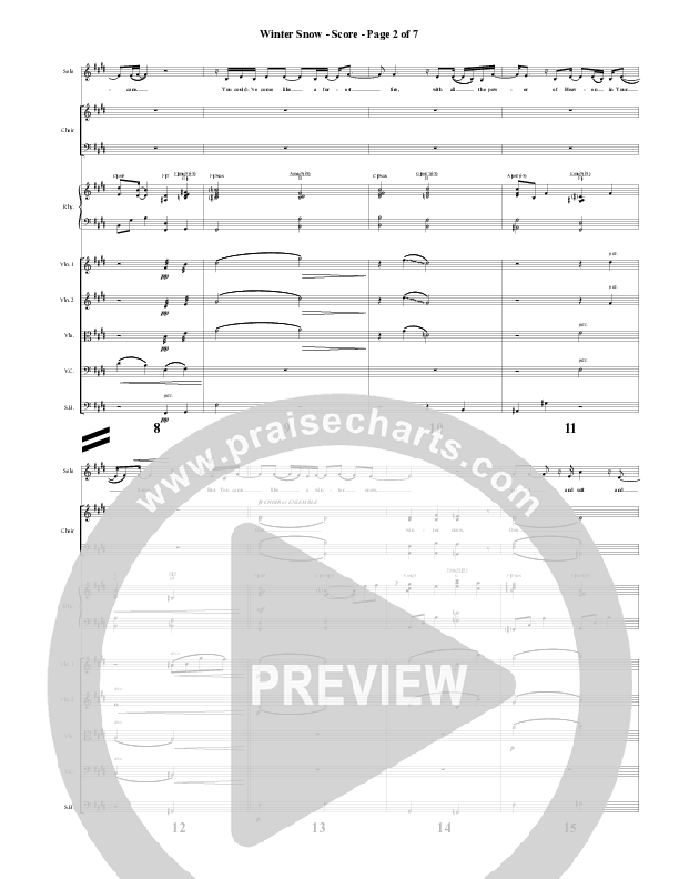 Fantasia Noel (11 Song Collection) Song 11 (Orchestration) (Word Music Choral)