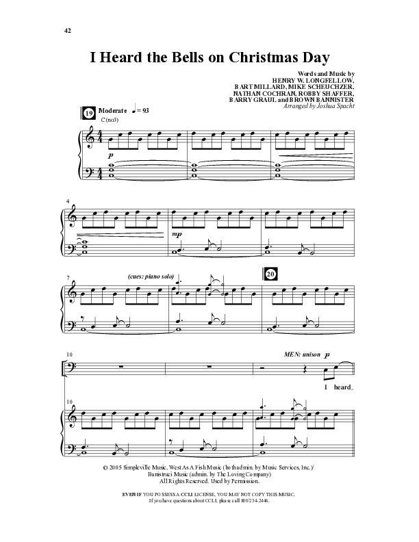 Fantasia Noel (11 Song Collection) Song 4 (Piano SATB) (Word Music Choral)